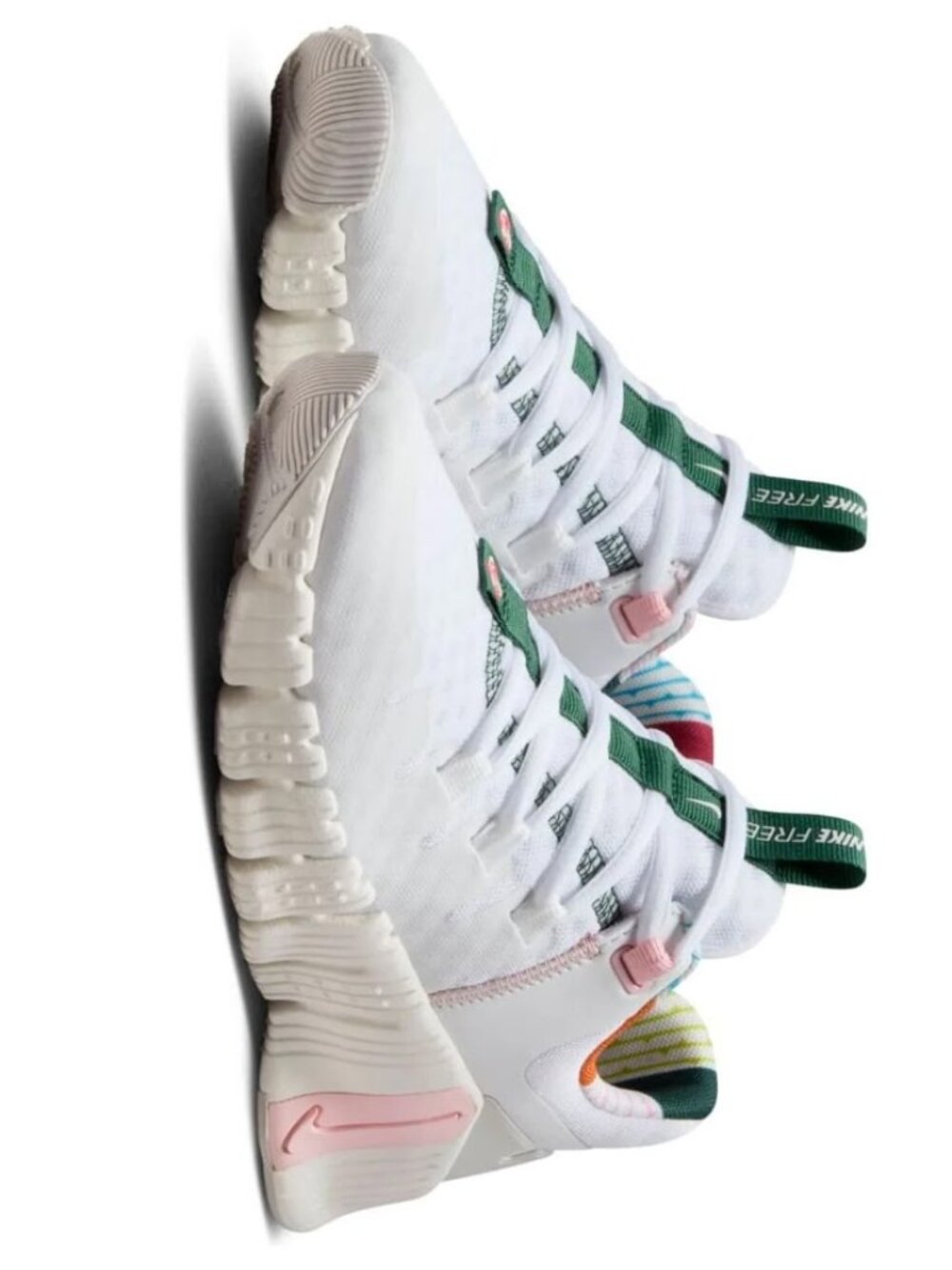 Nike Women's Free Metcon 5 "All Petals United" White/Pink Bloom - Style FN8920-1